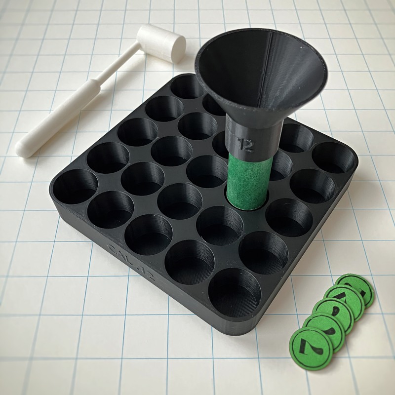 Příslušenství pro ruční přebíjení nábojů