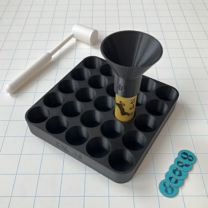 Příslušenství pro ruční přebíjení nábojů