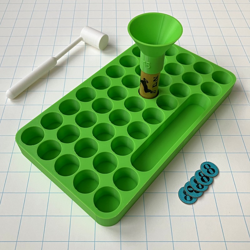 Příslušenství pro ruční přebíjení nábojů