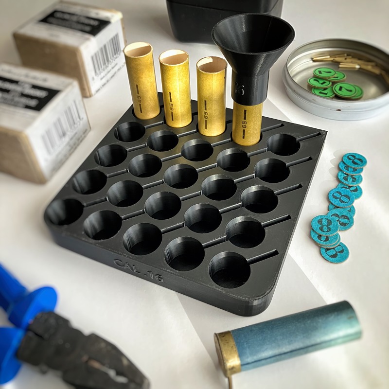 Držák nábojnic cal.16 typu Lefaucheux (25 pozic)