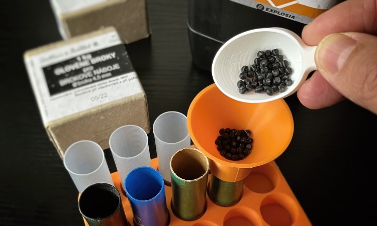 Snadné přebíjení brokových nábojnic